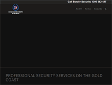 Tablet Screenshot of border-security.com
